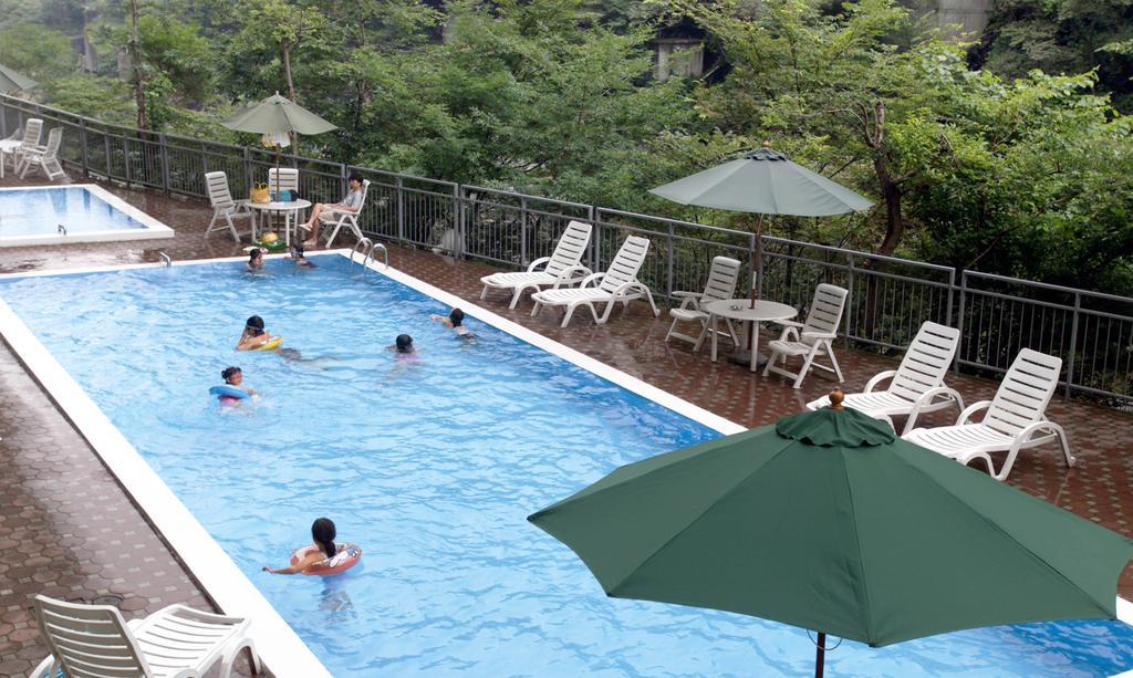 Asaya Hotel Nikko Exterior photo A pool at a hotel