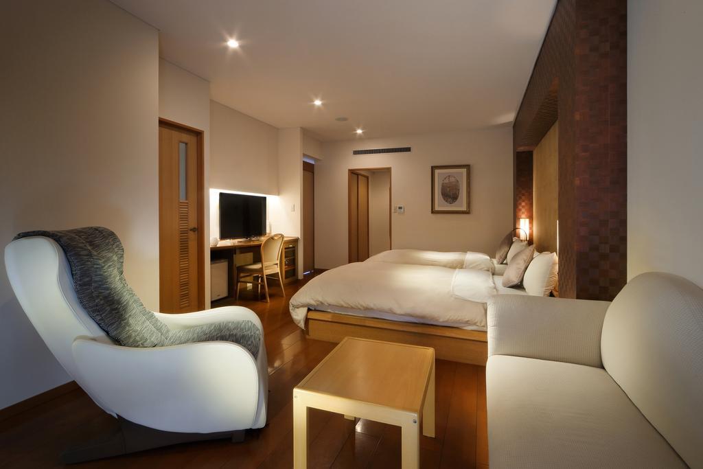 Asaya Hotel Nikko Exterior photo A room at the hotel