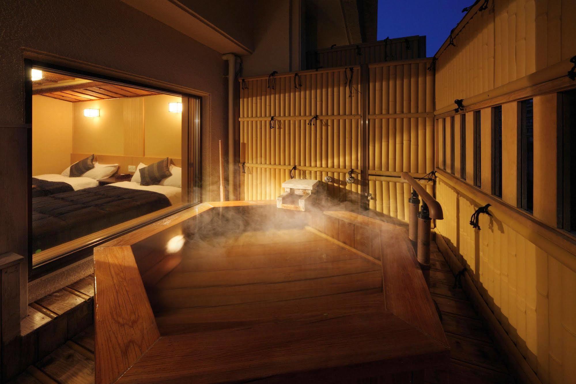 Asaya Hotel Nikko Exterior photo A private onsen